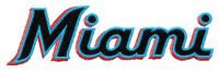 Miami Marlins 2019 small logo embroidery design