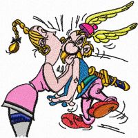 Best kiss embroidery design