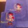 Embroidered towel with young pirate on it