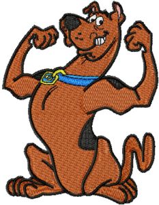 Scooby Doo embroidery design
