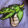 Valley dragon  design embroidered