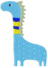 Dino 1 embroidery design
