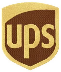UPS logo classic with tatami border