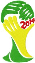 2014 FIFA Brazil World Cup championship logo