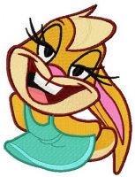 Lola Looney Tunes 2 embroidery design