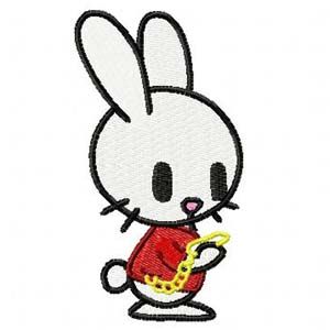 Tokidoki Bunny sub. Alice in Wonderland embroidery design