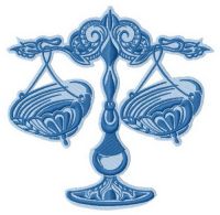 Scales embroidery design