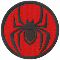 Spider Man Logo embroidery design