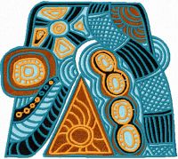 Sun Day embroidery design