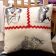 Embroidered pillow with free cats designs