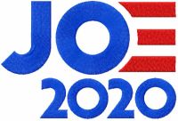 JOE 2020 embroidery design