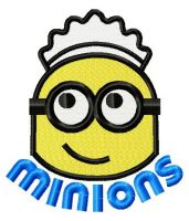 Minion maid 2 embroidery design