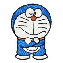 Doraemon 1 embroidery design