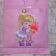 Kid's organizer embroidered with pretty girl design