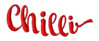 Chilli 2 embroidery design