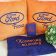 Orange embroidered pillowcases with Ford Logo 