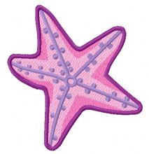 Sea star 2 embroidery design