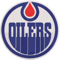 Edmonton Oilers logo embroidery design