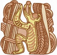 Spirit of Island embroidery design