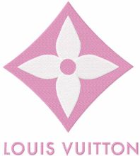 Louis Vuitton logo 6 embroidery design