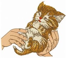 Little lump of happiness embroidery design