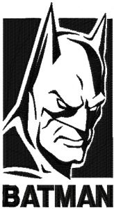 Batman - Evil Fears The Knight embroidery design