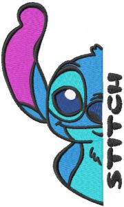 One side stitch embroidery design