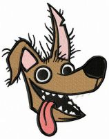 Dante's muzzle embroidery design