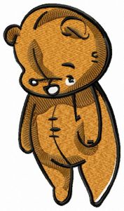 Old plush teddy bear