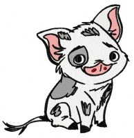 Pua embroidery design