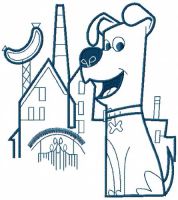 Max 4 embroidery design