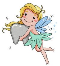 Tooth fairy 2 embroidery design
