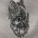 Pomeranian dog embroidered design