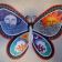 fantastic butterfly day and night embroidered design