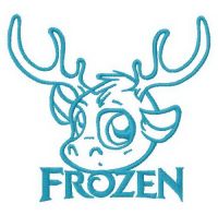 Sven chibi 5 embroidery design