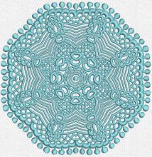 Lace doily 8 embroidery design