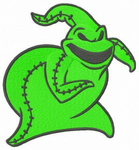 Oogie Boogie embroidery design