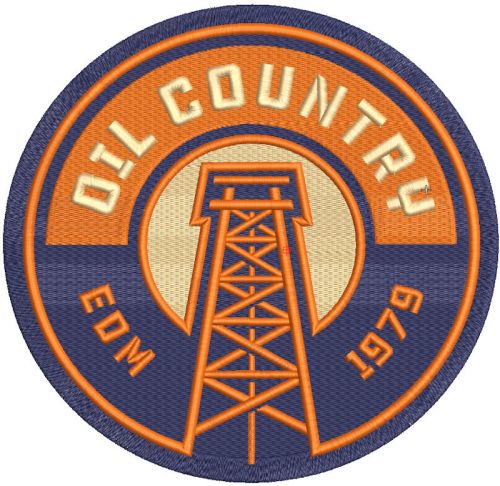 Edmonton Oilers Alternate Logo 2025 embroidery design