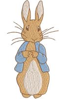 Cute Peter Rabbit  embroidery design