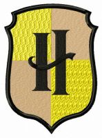 H ufflepuff embroidery design