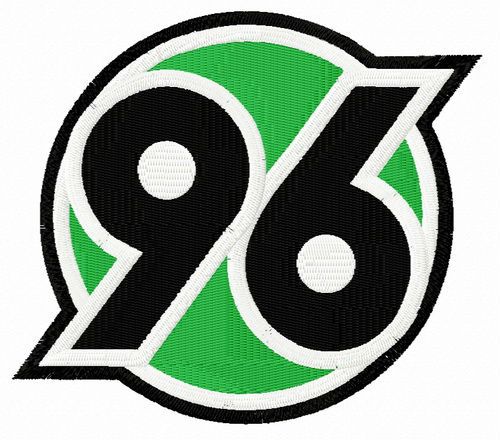 Hannover 96 logo machine embroidery design