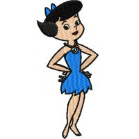Flinstones Betty 1 embroidery design
