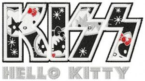 Hello Kitty KISS logo