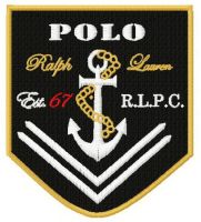 Ralph Lauren polo embroidery design