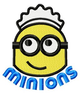 Minion maid 2 embroidery design