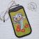 Case for glass with Funny ostrich embroidery design