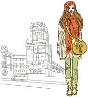 I love London embroidery design