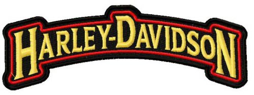 Harley Davidson logo 3 machine embroidery design         