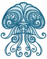 Jellyfish 2 embroidery design