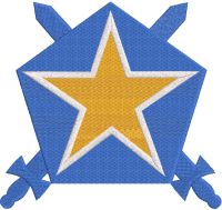 Pi kappa phi logo embroidery design